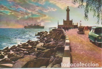 Cartes Postales: Postal E04322: Atardecer en el Rompeolas, Barcelona - Varios