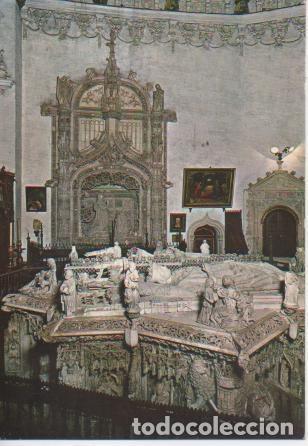 Postais: Postal E04241: Iglesia: Vista parcial y sepulcros. Cartuja de Miraflores, Burgos - Varios