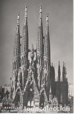 Cartoline: Postal E04285: Postal B/N La Sagrada Familia, Barcelona - Varios