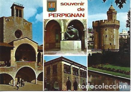 Postkarten: POSTAL L05943: Souvenir de Perpi&ntilde;an