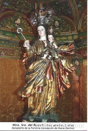Postais: POSTAL A1419: Nuestra Se&ntilde;ora del Rosario del Monasterio de la Purisima Concepcion de Osuna