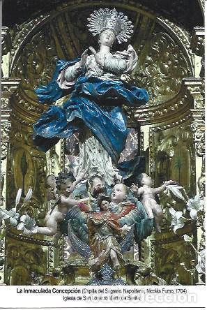 Postkarten: POSTAL A1396: La Inmaculada Concepcion de San Lorenzo Martir de Sevilla - NULL