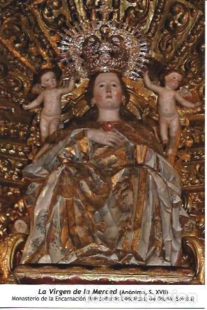 Cartoline: POSTAL A1417: La Virgen de la Merced del Monasterio de la Encarnacion de Osuna, Sevilla