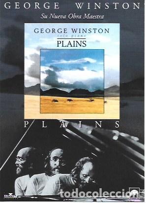 Postales: POSTAL A1710: Publicidad de Plains de George Winston - Foto 1