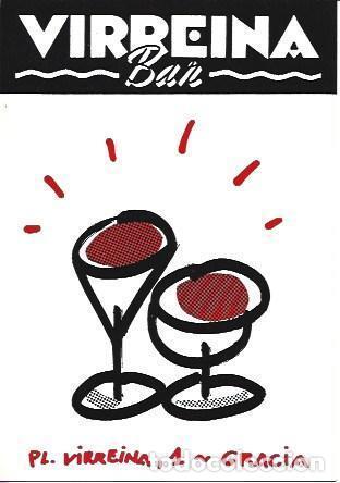 Cartoline: POSTAL A1742: Publicidad Virreina Bar de Barcelona - NULL