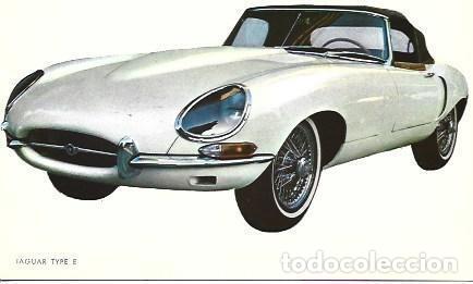 Postales: POSTAL A1525: Coche Jaguar Type E - NULL