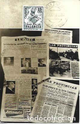 Postais: POSTAL A2179: Portadas de diarios Valencia