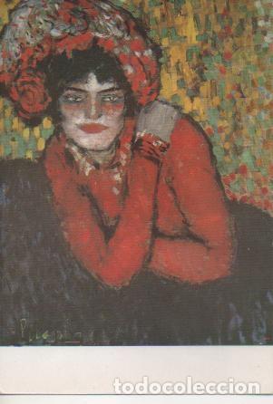 Postais: Postal E02643: La Espera (Margot), Pablo Picasso, Museo Picasso, Barcelona - Varios