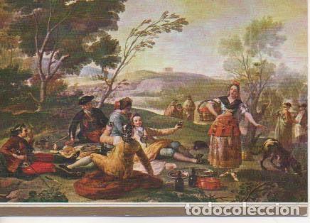 Postkarten: Postal E02631: La Merienda a orillas del Manzanares, Francisco de Goya, Museo del Prado - Varios
