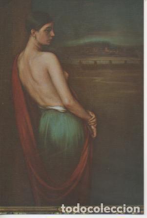 Cartoline: Postal E02655: En la Ribera, J. Romero de Torres, Museo Romero de Torres, C&oacute;rdoba - Varios