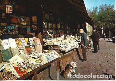 Cartoline: POSTAL A2246: Mercado de libros en Barcelona - NULL