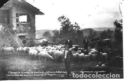 Postkarten: POSTAL A1877: Caba&ntilde;a de la Masia de Marlant en Banyoles - NULL