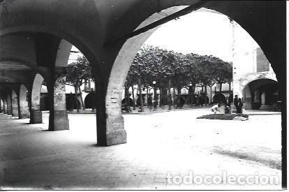 Postcards: POSTAL A1914: Plaza porticada en Girona - NULL