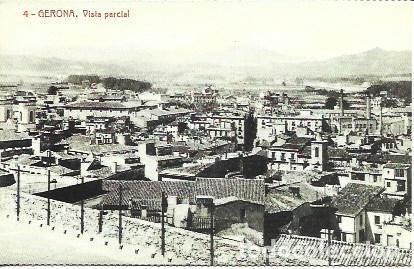Postales: POSTAL A1836: Vista parcial de Girona - Foto 1