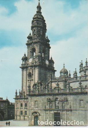 Postales: Postal E03468: Catedral. Torre del Reloj y Puerta Santa, Santiago de Compostela - Varios