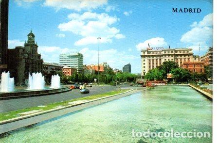 Postcards: POSTAL PV01122: Plaza Colon y Paseo Castellana, Madrid - NULL
