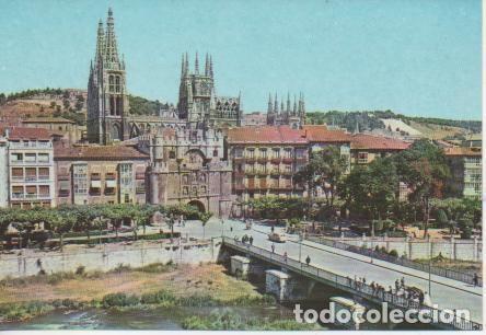 Cartoline: Postal E03598: Puente y Arco de Santa Mar&iacute;a,Burgos - Varios