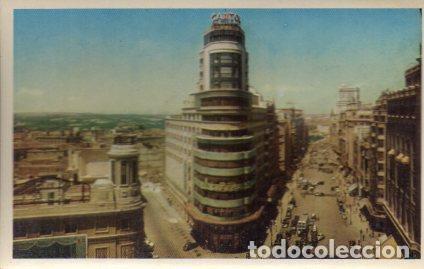 Postcards: POSTAL PV01075: Capitol y avenida de Jose Antonio en Madrid - NULL
