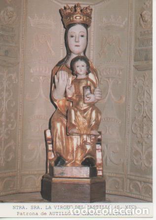 Postkarten: Postal E03111: Ntra. Sra. La Virgen del Castillo (S. XIV) Patrona de Autillo de Campos (Palencia) -