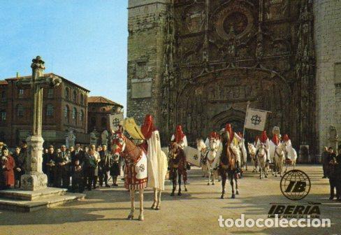 Postais: POSTAL PV01405: Publicidad Iberia Pregon del Sermon en Valladolid
