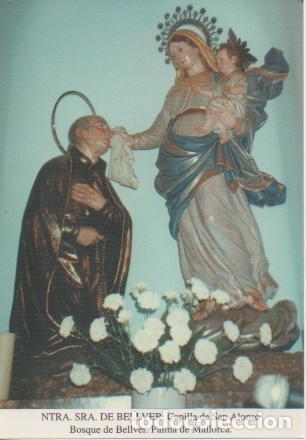 Cartoline: Postal E03155: Ntra. Sra. De Bellver.Capilla de San Alonso Bosque de Bellver. Palma de Mallorca - M.