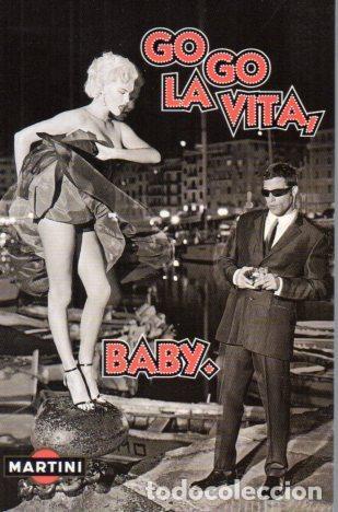 Postkarten: POSTAL PV01436: Publicidad Martini Gogo la vita - NULL