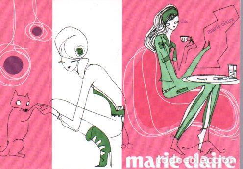 Postkarten: POSTAL PV01343: Publicidad Marie Claire