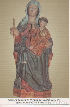 Cartes Postales: Postal E03235: Nuestra Se&ntilde;ora la Virgen de Gracia (siglo XV) Iglesia de Santiago de &Eacute;cija, Sevilla -