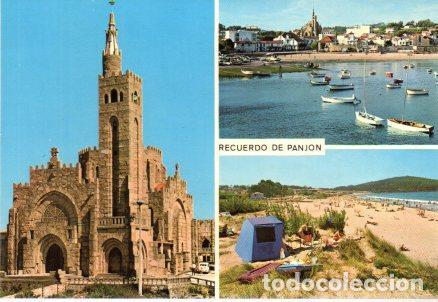 Postais: POSTAL PV00592: Templo y playa de Patos en Panjon, Vigo - NULL