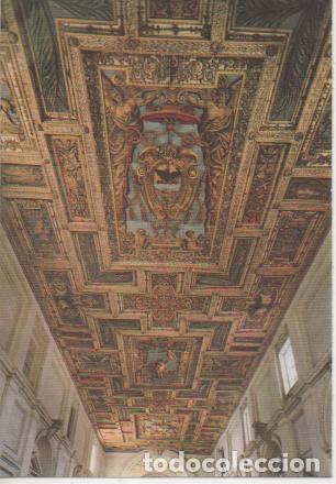 Postales: Postal E05327: Catacomba de S.Sebastiano. La basilica: sffitto, Roma - Varios