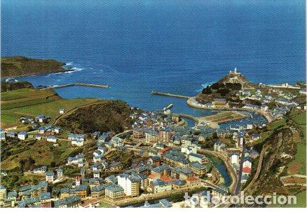 Postales: POSTAL PV00533: Vista aerea de Luarca - Foto 1