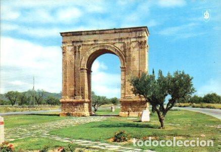 Postkarten: POSTAL PV00714: Arco de Bara, Tarragona. Publicidad Martinez y Cia - NULL