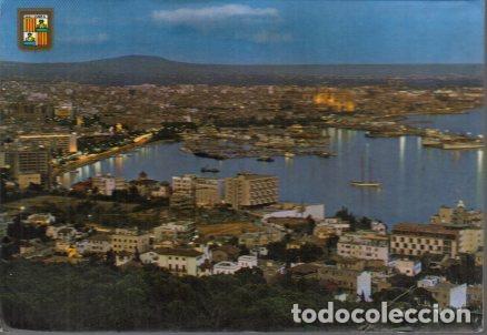 Postkarten: POSTAL PV00687: Vista nocturna de Palma de Mallorca - NULL