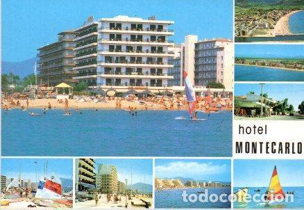 Postkarten: POSTAL PV00786: Hotel Montecarlo y alrededores en Roses - NULL
