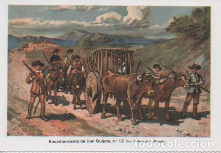 Postales: Postal E07490: Las Mas Bellas Tarjetas Postales Siglo XIX y XX. Don Quijote de la Mancha, n&ordm; 12 Enc