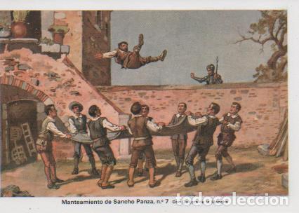 Postales: Postal E07485: Las Mas Bellas Tarjetas Postales Siglo XIX y XX. Don Quijote de la Mancha, n&ordm; 7 Mant