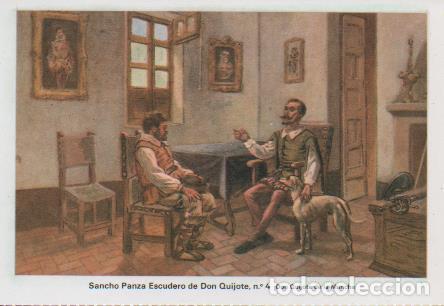 Postales: Postal E07482: Las Mas Bellas Tarjetas Postales Siglo XIX y XX. Don Quijote de la Mancha, n&ordm; 4 Sanc