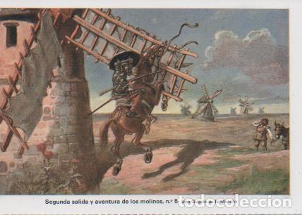 Postales: Postal E07486: Las Mas Bellas Tarjetas Postales Siglo XIX y XX. Don quijote de la Mancha, n&ordm; 5 Segu