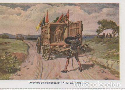 Postales: Postal E07500: Las Mas Bellas Tarjetas Postales Siglo XIX y XX. Don Quijote de la Mancha, n&ordm; 17 Ave