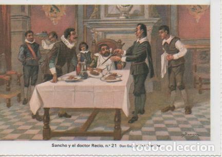 Postales: Postal E07495: Las Mas Bellas Tarjetas Postales Siglo XIX y XX. Don Quijote de la Mancha, n&ordm; 21 San