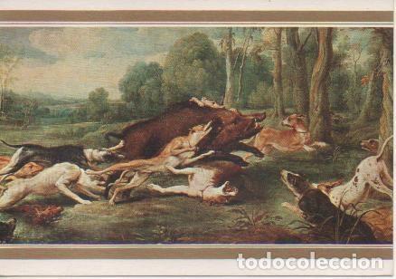 Postales: Postal E04858: Javal&iacute; Acosado.Snyders, Museo del Prado - Varios