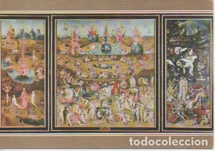 Postkarten: Postal E04856: El Jardin de las Delicias. El Bosco, Museo del Prado - Varios