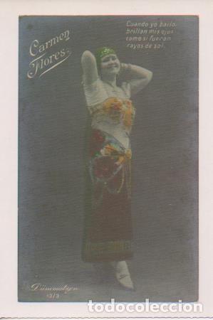 Postais: Postal E07024: Las Mas Bellas Tarjetas Postales Siglo XIX y XX. Artistas. Carmen Flores (2) - Vario