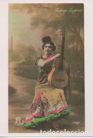 Postcards: Postal E07035: Las Mas Bellas Tarjetas Postales Siglo XIX y XX. Artistas. Pastora imperio (3) -