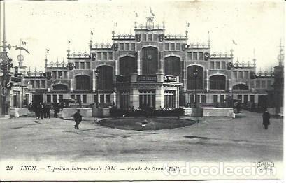 Postkarten: POSTAL A2656: Grand Hall. Exposion Internacional Lyon 1915 - NULL