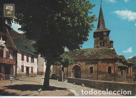 Cartoline: Postal E05090: Detall de Bossost i Esgl&eacute;sia Parroquial, All d'Aran Pirineu Catal&agrave;, Lleida - Varios