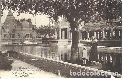 Postais: POSTAL A2653: Templo de Anghor Vat en Exposicion Colonial Marsella - NULL