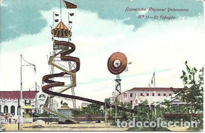 Postkarten: POSTAL A2648: El tobogan de la Exposicion Regional Valencia