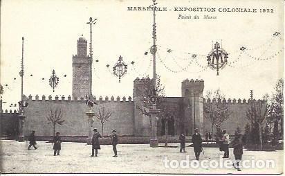 Postkarten: POSTAL A2652: Palacio de Marruecos. Exposicion Colonial Marsella - NULL
