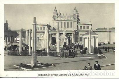 Postkarten: POSTAL A2623: Palacio del Vestido. Exposicion Barcelona - NULL